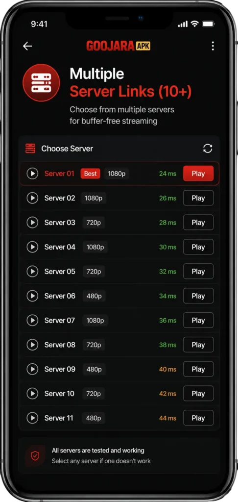 Goojara APK Download — Free Movies, Series & TV Shows (2026) 4 Multiple Server Links (10+)