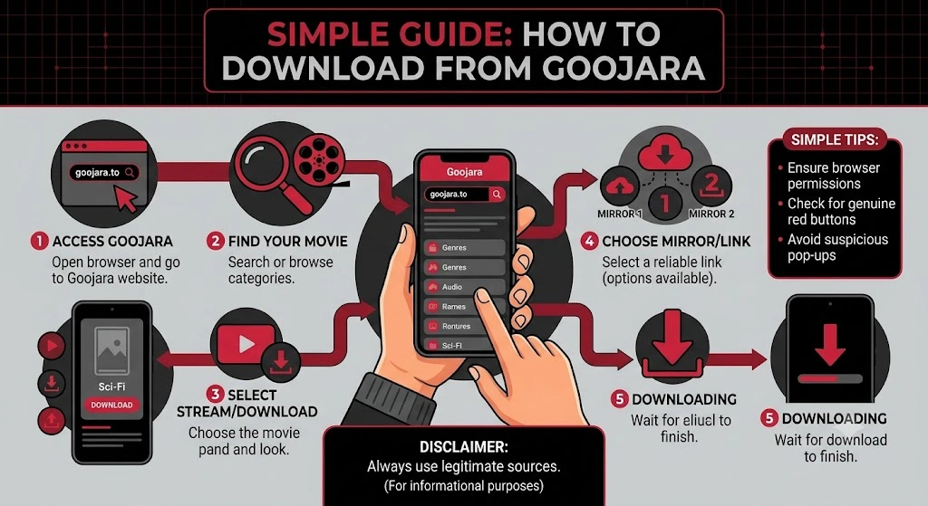 How to Download Movies from Goojara — Android, PC & Full Season Guide (2026) 1 goojara movies download