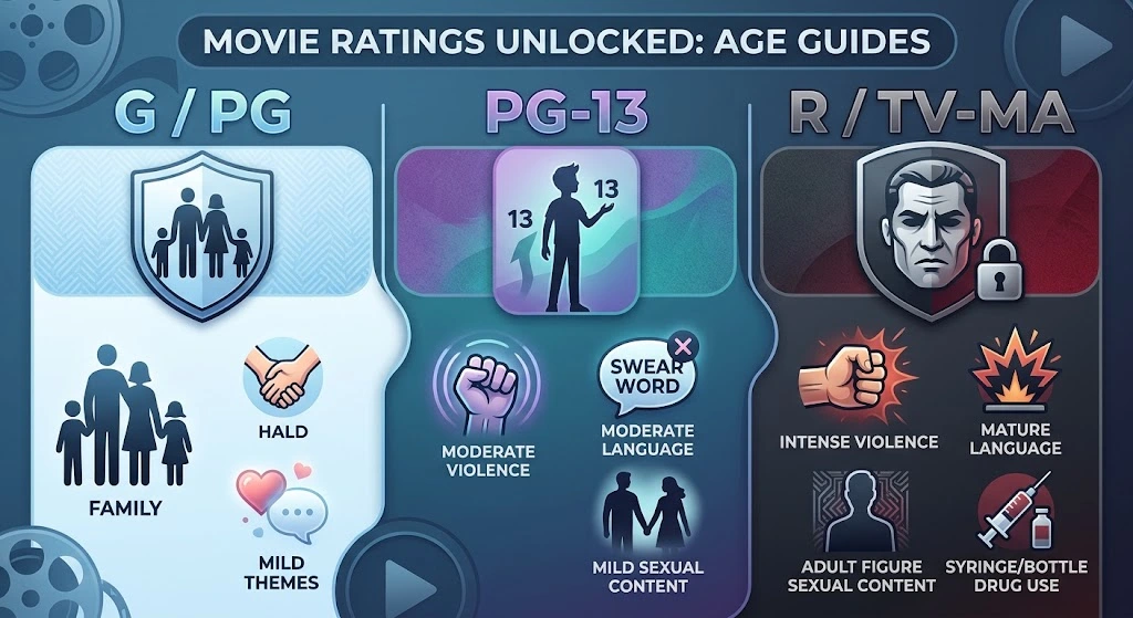 Movie Ratings Explained: What PG-13, R, TV-MA and Other Ratings Mean 1 Movie Ratings Explained